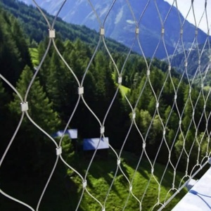 316 nóng bán nhà máy cung cấp bao vây lưới hàng rào hộ Lan Tôn sóng thép không gỉ 304 cấp linh hoạt <span class=keywords><strong>Wire</strong></span> Rope Lưới Net - Product Image 4