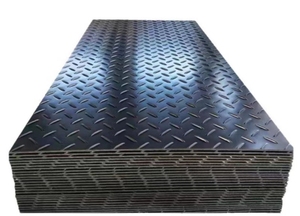 Cung cấp chống trượt tấm nhựa polyethylene lát tấm lát tấm cho xây dựng trang web liễu lá mô hình mặt đất mat - Product Image 4