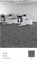 Großhandel Moderne Polypropylen-Schlingenflor-Teppichfliesen mit Extra-Dickem Puzzle-Muster für Büro, Zuhause, Schlafzimmer, Hotel und Wohnbereich