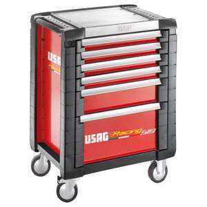 ตู้ลูกกลิ้งสำหรับแข่ง U05198104M usag 519 R6/3V พร้อมชุดอุปกรณ์บำรุงรักษารถยนต์ (150ชิ้น) และดูดูดูดูคาติ - Product Image 1