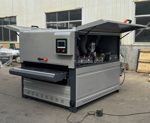 हॉट सेलिंग पूर्ण स्वचालित cnc लकड़ी ब्रश सैंडिंग पॉलिशिंग मशीन 1000 मिमी 1300 डोर कैबिनेट लकड़ी डिस्क ब्रश पॉलिश सैंडिंग - Product Image 2