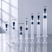 Fournisseur de premier plan : Seringue préremplie stérile Cop-Coc Luer Lock de 1 ml standard, 1 ml ultra-mince, 2 ml, 3 ml, 5 ml, 10 ml pour acide hyaluronique