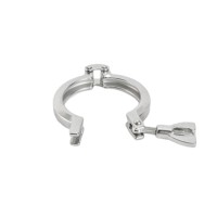 Abrazadera de Doble Pasador Tipo 13SF de Grado Industrial, Acero Inoxidable 304/316 Pulido, Ajustable, Alta Temperatura, 0.5\" 12\" para Tubería