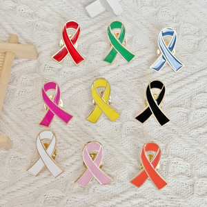 Broche De Ruban De Sensibilisation Au Cancer Du Sein En