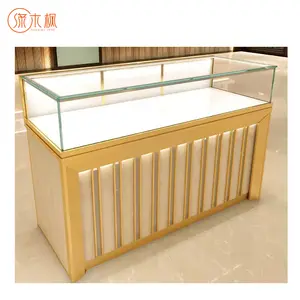 Professional Manufacturer High Quality Metal Custom Jewelry Store Display Showcase For Jewelry Exhibitor Display Showcase
