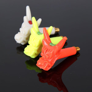 ที่วางคันเบ็ดแบบมีหัวจับ ดีไซน์ลายเขาแกะ ปลอกเรืองแสงหนาขึ้น กันลื่นและทนทานต่อการสึกหรอ สำหรับรองรับคันเบ็ด - Product Image 1