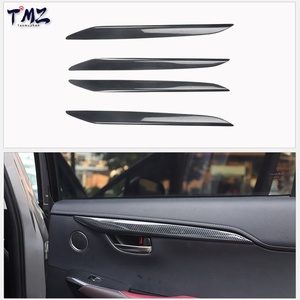 26 Stuks Zwart Koolstofvezel Interieur Trim Cover Kit Voor 2017-2020 Lexus Nx, Dashboard Deurpaneel Decoratieve Sticker Linksgestuurde - Product Image 5