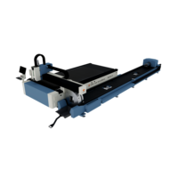Machine de découpe laser combinée plaque-tube avec optimisation IA, commande CNC laser fibre, équipement de découpe métal haute vitesse