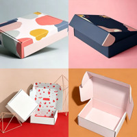 Boîte en carton ondulé personnalisée de haute qualité avec logo, boîte pour vêtements, chapeaux, chaussettes, boîte de colisage, boîte aux lettres