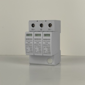 DC Type 2 SPD <span class=keywords><strong>parafoudre</strong></span> 3 phases 1200V <span class=keywords><strong>parafoudre</strong></span> produit de mise à la terre - Product Image 3