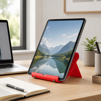 Support de téléphone portable pliable universel pour bureau, support de tablette rotatif à 270 degrés avec coussin en caoutchouc