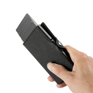 <b>Smart</b> <b>Wallet</b> for Men Anti-theft Saffiano Real Leather <b>Smart</b> Cardholder <b>Wallet</b> Porte-cartes Bifold <b>Smart</b> <b>Wallet</b> - Product Image 1