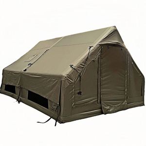 Usine OEM/ODM, vente directe, tente de camping gonflable 12 places, tissu Oxford 600D, imperméable |   Structure portable à montage automatique quatre saisons - Product Image 1