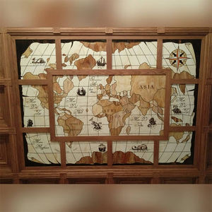 Panneaux de plafond <span class=keywords><strong>en</strong></span> vitrail artistique floral pour l'éclairage résidentiel, <span class=keywords><strong>d</strong></span>ôme de plafond Tiffany <span class=keywords><strong>en</strong></span> vitrail fait <span class=keywords><strong>main</strong></span>, <span class=keywords><strong>d</strong></span>écoration de lucarne - Product Image 6