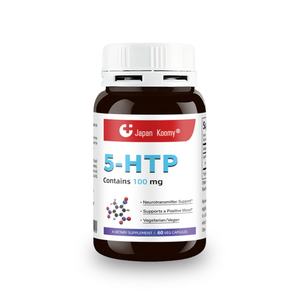 Capsules de 5-HTP de haute qualité, complément de neurotransmetteur pour adultes, 60 capsules, complément de 5-HTP - Product Image 1