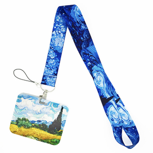 Cordón para Tarjeta de Identificación de Color Caramelo, Correa de Cuello de Plástico para Identificación Laboral - Product Image 4