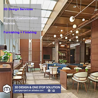 Projet d'hôtel étoilé haut de gamme de luxe commercial au Royaume-Uni Mobilier de restaurant pour hôtel Mobilier de designer d'intérieur pour hôtel