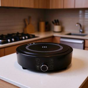 Nuovo Fornello a Induzione Elettrico Portatile <span class=keywords><strong>Mini</strong></span> da 3500W con Controllo Touch, Superficie in <span class=keywords><strong>Ceramica</strong></span>, per Hot Pot Singolo all'Aperto - Product Image 4