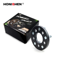 Adaptateur de moyeu de roue de voiture en aluminium noir 7075-T6 5x100 à 5x114.3 CB57.6mm à 56.1mm pour Volkswagen