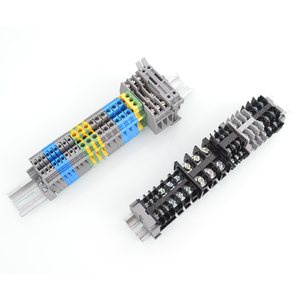 QUKJ-35JD USLKG 35ขั้วพื้นดิน690 V 0.75 - <span class=keywords><strong>50</strong></span> Mm2 DIN เรลเทอร์มินัลบล็อก2-ติดต่อสปริงกรงดิน - Product Image 6