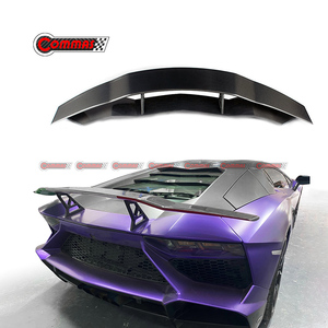 Carbon Fiber Rear Wing for Lamborghini Aventador LP700 Upgraded MSY Style Rear Trunk High Wing Spoiler Car Bodykit - Product Image 1