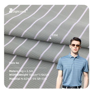 No3304 jersey de nylon spandex en <span class=keywords><strong>nid</strong></span> <span class=keywords><strong>d</strong></span>'<span class=keywords><strong>abeille</strong></span> de styliste, <span class=keywords><strong>tissu</strong></span> extensible à 4 voies pour t-shirt, vêtements de sport <span class=keywords><strong>au</strong></span> <span class=keywords><strong>mètre</strong></span> - Product Image 1