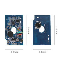 Módulo Lector de Tarjetas RFID de 13.56MHz Compatible con Tarjetas IC M1 con Salida WG26/34 para Control de Acceso