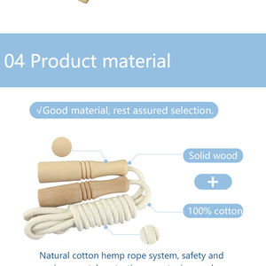 <span class=keywords><strong>Corde</strong></span> à <span class=keywords><strong>sauter</strong></span> en coton, tressée, réglable, <span class=keywords><strong>pour</strong></span> améliorer la force et l'exercice musculaire, vente en gros, livraison gratuite - Product Image 5