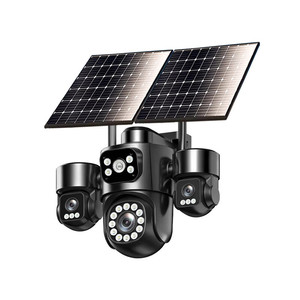 Cámara CCTV 5G con Energía Solar, Sin Necesidad de Electricidad/Red, HD, Zoom Óptico 20x, Pantalla Cuádruple, Cobertura Exterior de 360° - Product Image 1