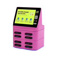 Batterie Li-Polymère Haute Capacité 7200mAh à Marque Personnalisée, Charge Rapide 60W, Ultra Mince, Banque d'Alimentation Portable et Station de Recharge à Louer