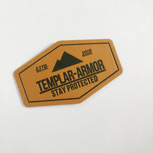 Etichetta in Pelle Personalizzata per Cappelli, <span class=keywords><strong>Patch</strong></span> in Pelle con Logo in Rilievo da Applicare con Ferro da Stiro - Product Image 6