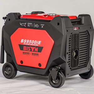 Générateur d'essence à inverseur monophasé 4 temps <span class=keywords><strong>BISON</strong></span> CHINA BS9500IE 220V 50Hz à démarrage électrique automatique 18HP 8KVA 8000W pour usage de secours - Product Image 4