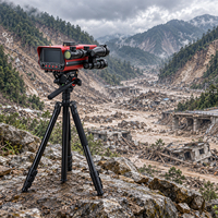Moniteur de déplacement géologique portable en temps réel  Alerte de risque de glissement de terrain pour les zones touchées par des catastrophes de glissement de boue