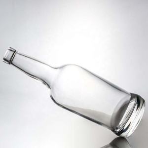 Logotipo Personalizado Redondo 750ml Bebidas Espirituosas Tequila Vodka Brandy Whisky <span class=keywords><strong>Licor</strong></span> Botella De Vidrio - Product Image 4