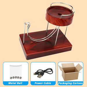 Nouvelles idées de produits 2023 Home decor Décoration de bureau Jumping Ball Toy cadeau d'affaires Kinetic Art Perpetual Motion - Product Image 3