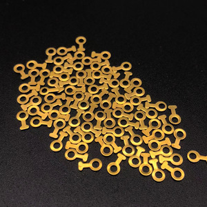 Anneaux de jonction métalliques en cuivre 3x6mm pour la fabrication de bijoux, pendentifs, maillons de chaînes et accessoires - Product Image 1