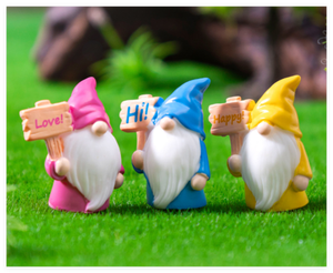 Gnomes de <span class=keywords><strong>jardin</strong></span> zen en gros, décoration de <span class=keywords><strong>jardin</strong></span> miniature de Noël, gnome à longue barbe en résine, peint à la main, figurines religieuses d'amour - Product Image 4