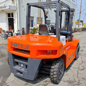 Three container master fork position TCM HELI Komatsu MYSUBISHI K70 2.5/3/5/7/10 ton High Quality in Stock <b>Used</b> Forklift TRUCK - Product Image 1