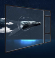 Ventanas y Puertas de Aluminio con Aislamiento Térmico, Vidrio Bajo Emisivo, Resistentes a Huracanes, para Ahorro Energético, para Viviendas