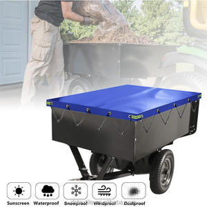 Lona Impermeable para Camiones de 48 x 84.2 Pulgadas, Lona de PVC Resistente, Cubierta para Remolque - Product Image 2