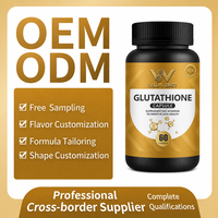 Complément Nutritionnel en Capsules de Glutathion, Soutien Naturel de la Peau, Antioxydant avec Collagène et Vitamine C pour Adultes, Végétalien, Vente en Gros