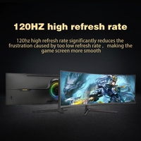 New Arrival High Resolution 5K Monitor 49 Inch Monitor Curved Gaming Monitor PC with Freesync