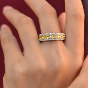 Nuovo Anello da Donna di Lusso con <span class=keywords><strong>Diamanti</strong></span> a Taglio Quadrato, Stile Retrò, Gioiello da Matrimonio - Product Image 6