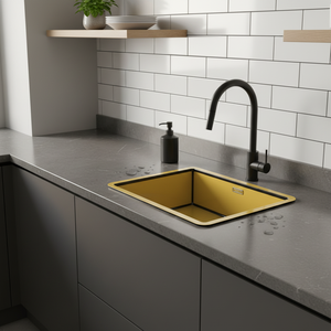 [BAEKJO] Évier en émail 860 BLACK-LINE, durable, résistant à la chaleur et à la rouille pour une longue durée de vie - Product Image 3