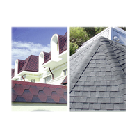 Großhandel Asphalt-Dachschindeln Traditionelle Hitzebeständige Wasserdichte Dachbedeckung für Kenia Ghana Malaysia Indonesien Thailand