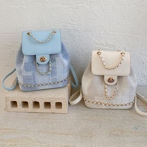 Mochila de Mujer con Cadena de Textura de Alta Calidad, Nueva Colección 2026, Gran Capacidad, Bolso de Moda con Cordón - Product Image 6