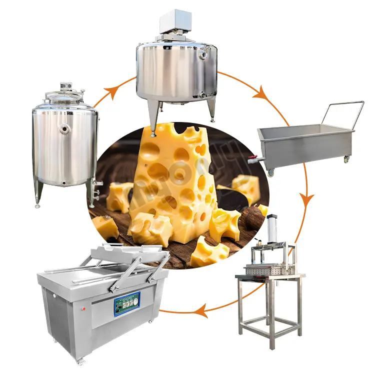 MYONLY自動チーズバット小規模モッツァレラマーガリン製造機チーズ生産ライン