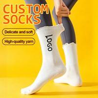 Vente en gros personnalisée, chaussettes de Pilates, chaussettes de yoga, chaussettes de sport, sur mesure basées sur des images