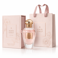 Flacon de parfum de niche Firdaus Designer, emballage de parfum en verre de luxe avec bouchon unique et décoration personnalisée