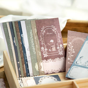 30 notes autocollantes par paquet, série Contes de fées Petites joies, bloc-notes autocollants à thème pour journalisation de base et base de collage - Product Image 3